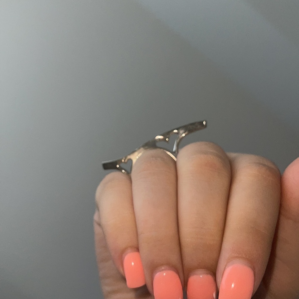 Mock Two Finger Ring - Picture 5 of 6
